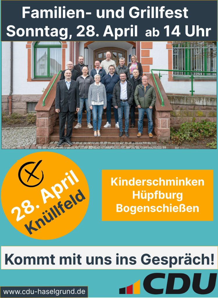 Familien - und Grillfest des CDU Ortsverbandes Steinbach-Hallenberg